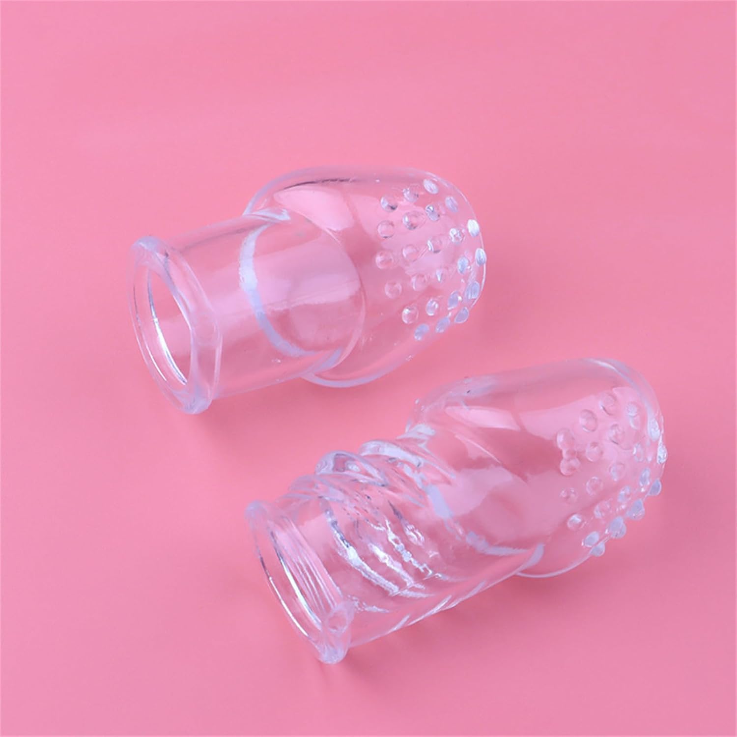 Threaded Penis Ring Transparent Extended Penis Condom Bdsm Cock Extension Rings Enlarger Ejaculation Delay Erotic Toy in Couple
