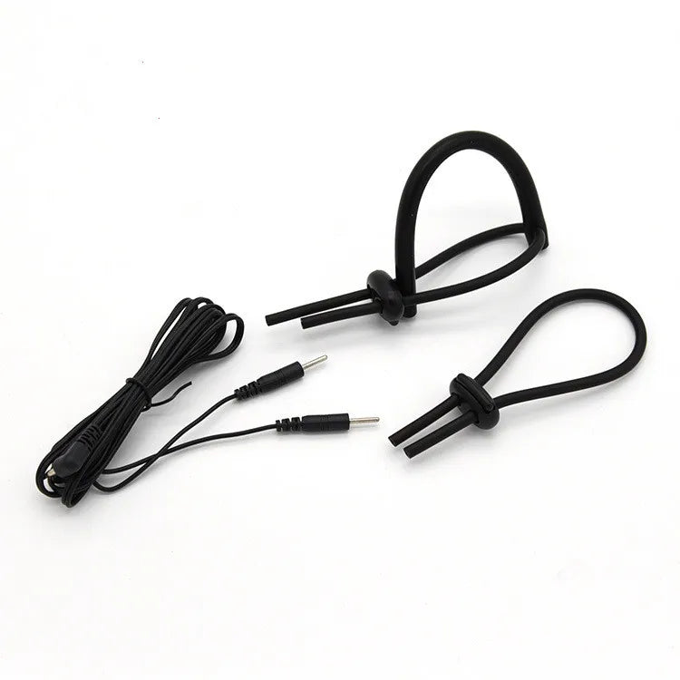 Taser Electro Stimulation Massage Masturbation Pulse Anal Butt Plug Penis Ring Nipple Sucker Clamp Massage Gloves/Pad E-stim Toy