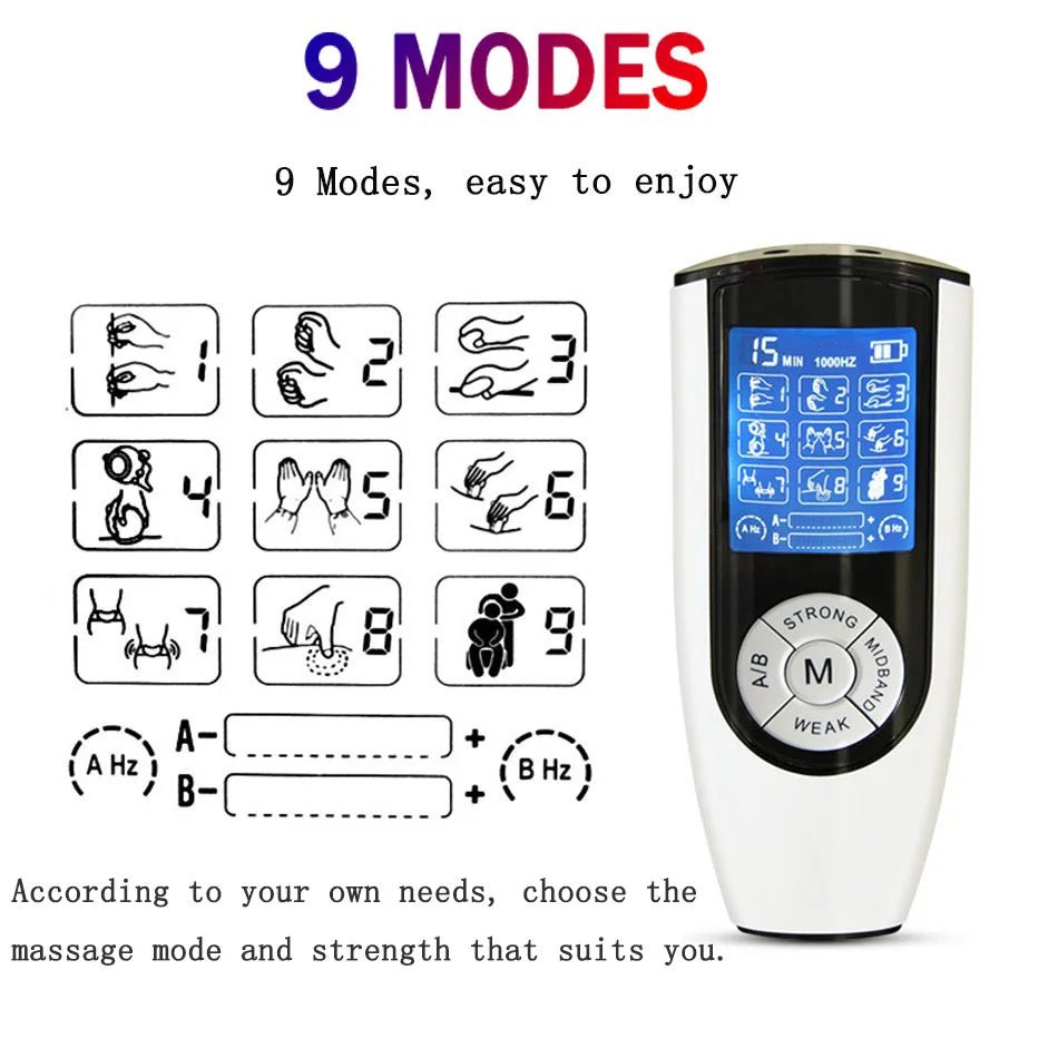 Taser Electro Stimulation Massage Masturbation Pulse Anal Butt Plug Penis Ring Nipple Sucker Clamp Massage Gloves/Pad E-stim Toy