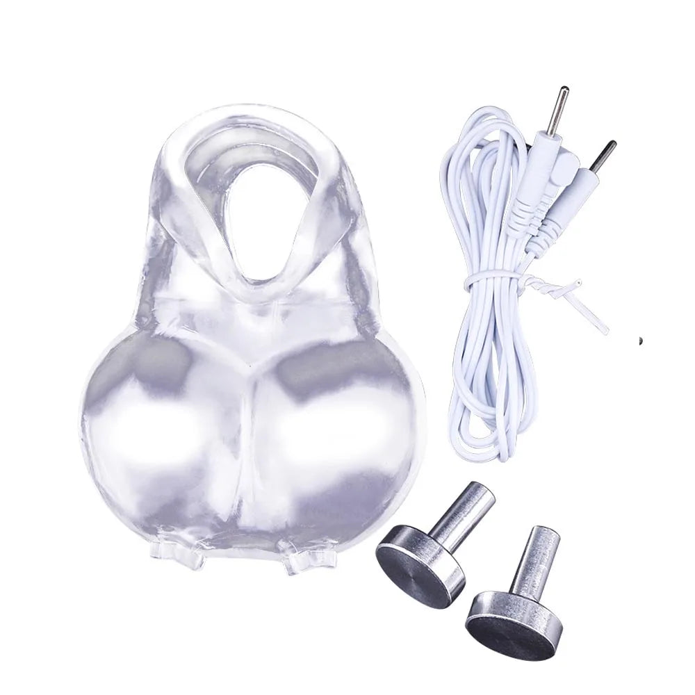 Taser Electro Stimulation Massage Masturbation Pulse Anal Butt Plug Penis Ring Nipple Sucker Clamp Massage Gloves/Pad E-stim Toy