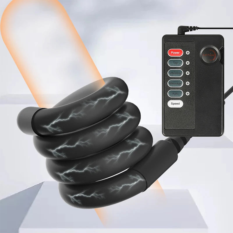 Taser Electro Stimulation Massage Masturbation Pulse Anal Butt Plug Penis Ring Nipple Sucker Clamp Massage Gloves/Pad E-stim Toy