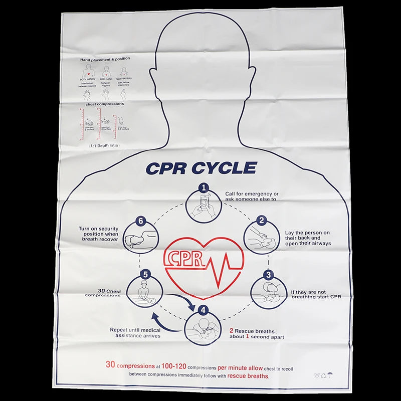 Medical First Aid Rescue Teaching Tool for Nursing Mini Heart-Shaped CPR Training Manikin Model
