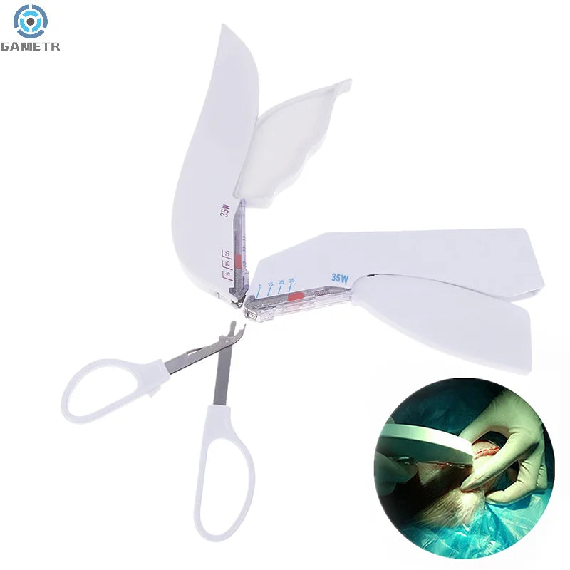 Medical Surgery Special Stainless Steel Skin Stitching Machine Disposable 35W Surgery Skin Stapler Suture Stapler