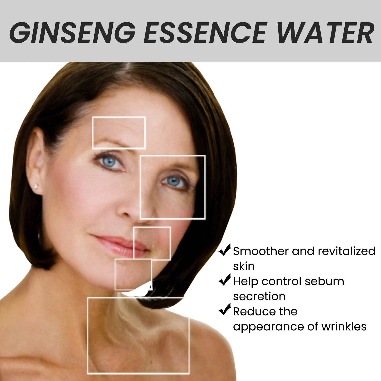 Anti Ag-ing Essence Nourishing Fading Fine Lines Smoothing Tightening Skins Lifting Firming Brightening Wrin-kles Removing Serum