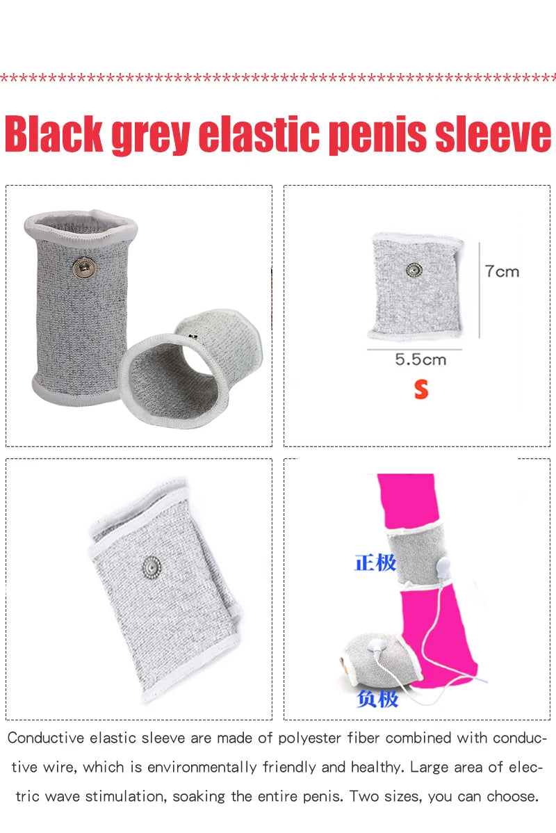 Taser Electro Stimulation Massage Masturbation Pulse Anal Butt Plug Penis Ring Nipple Sucker Clamp Massage Gloves/Pad E-stim Toy