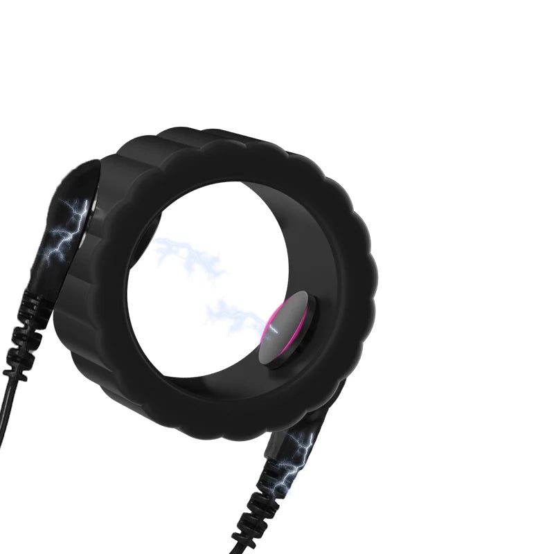 Taser Electro Stimulation Massage Masturbation Pulse Anal Butt Plug Penis Ring Nipple Sucker Clamp Massage Gloves/Pad E-stim Toy