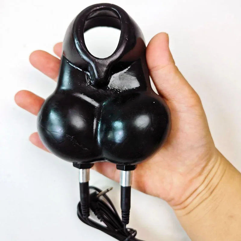 Taser Electro Stimulation Massage Masturbation Pulse Anal Butt Plug Penis Ring Nipple Sucker Clamp Massage Gloves/Pad E-stim Toy