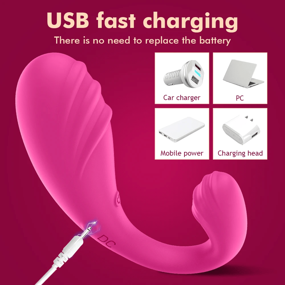 APP Controlled Vaginal Double Vibrators G-Spot Anal Vibrating Egg Massager Wearable Stimulator Adult Sexo Toys for Women Couples