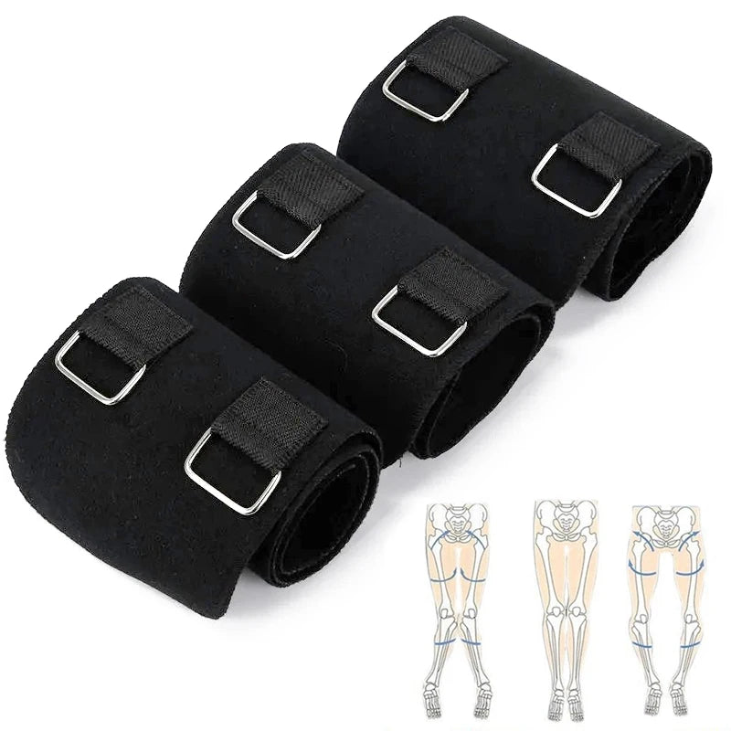 3pcs/set Legs Posture Corrector Multi-functional Bow-legged Correction Bandage Belt Correction Belt For O- Type Legs X-type Legs
