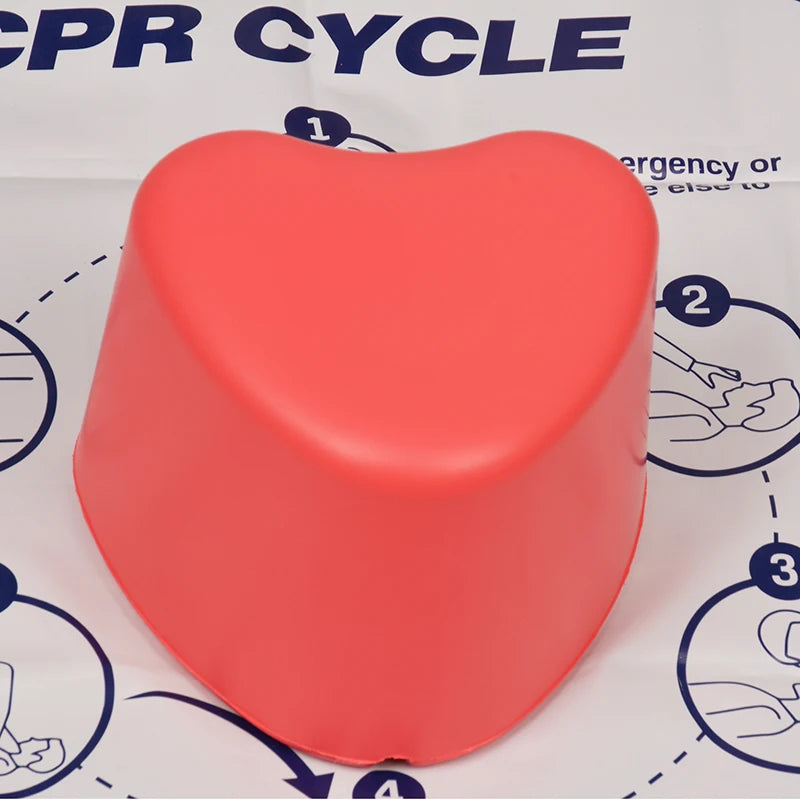 Medical First Aid Rescue Teaching Tool for Nursing Mini Heart-Shaped CPR Training Manikin Model