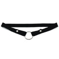 2 Way Male Chastity Cage Anti-off Device Belt Elastic Band Auxiliary Belt ONLY Adjustable Ring Rope Les Scrotum Rings