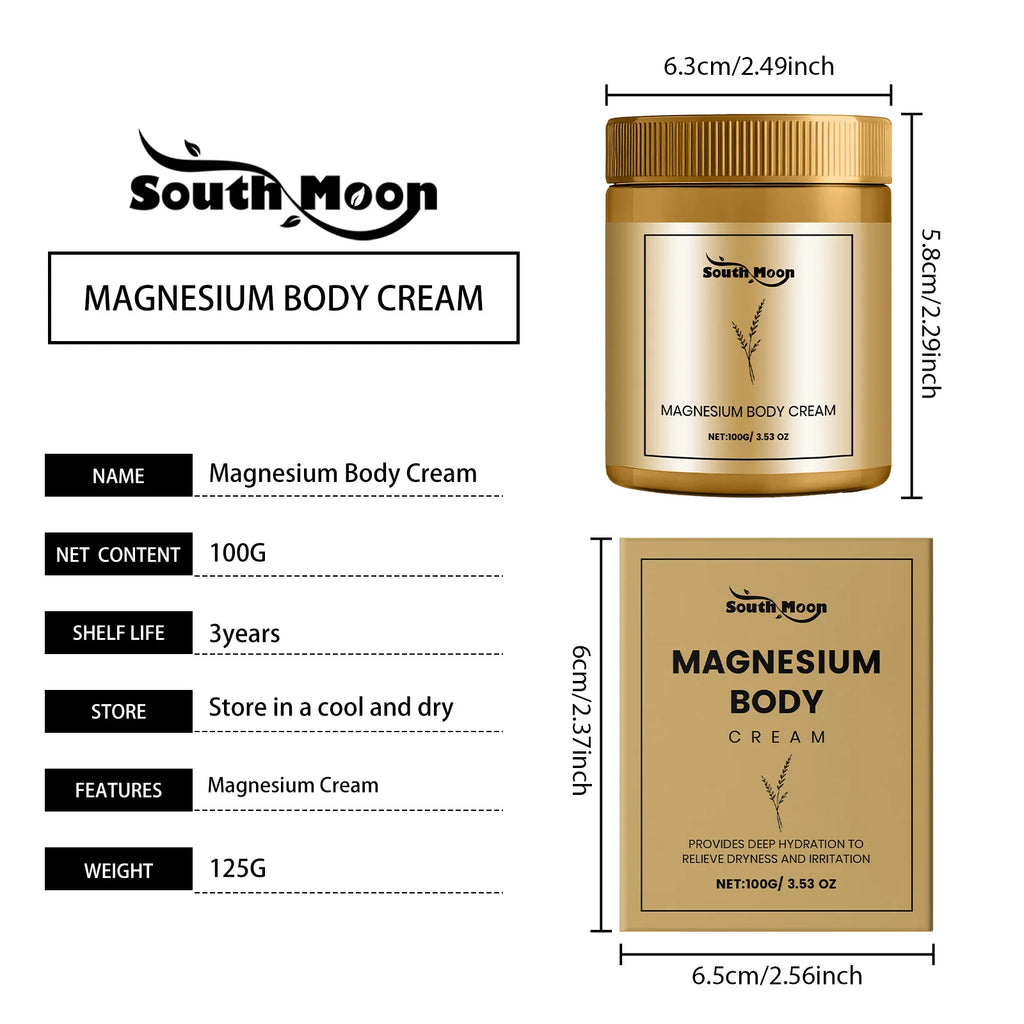 Muscle Soreness Relief Body Lotion Refreshing Nourishing Cream Relieve Tightness Discomfort Non-Greasy Daily Topical Body Cream