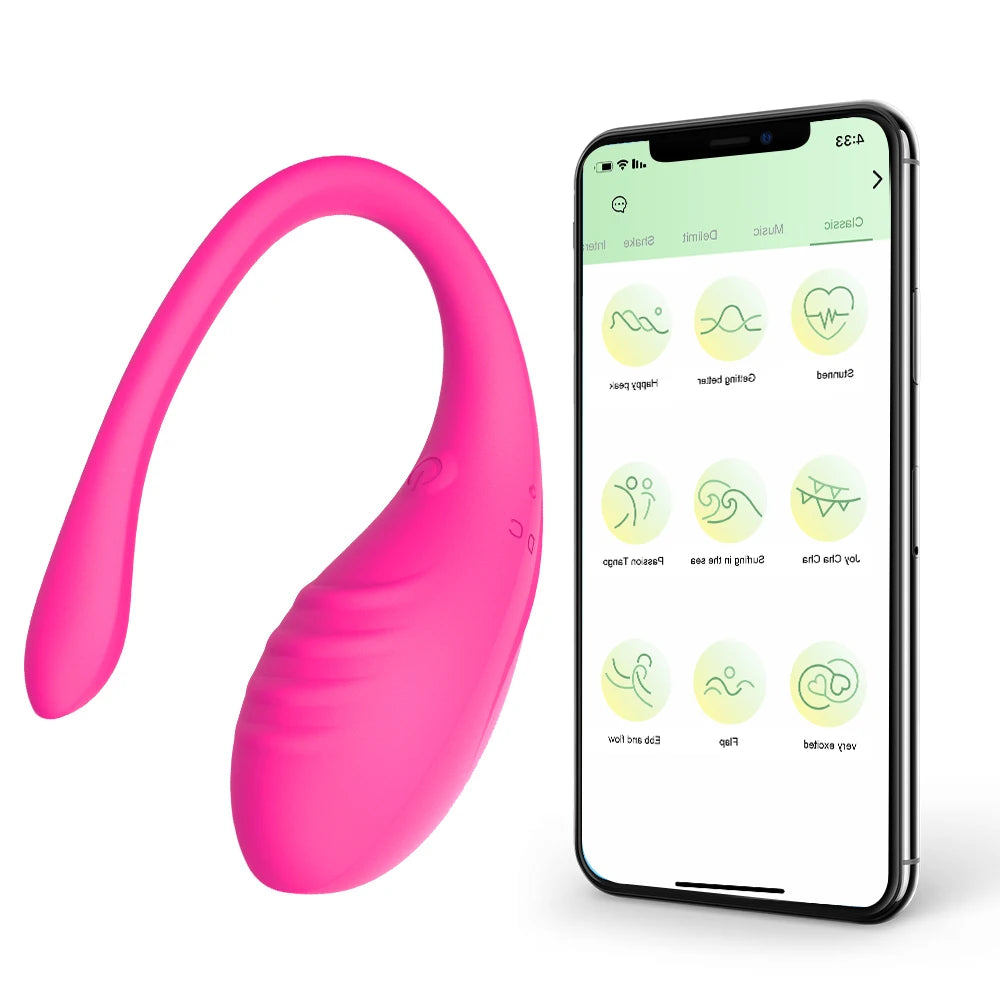 APP Controlled Vaginal Double Vibrators G-Spot Anal Vibrating Egg Massager Wearable Stimulator Adult Sexo Toys for Women Couples