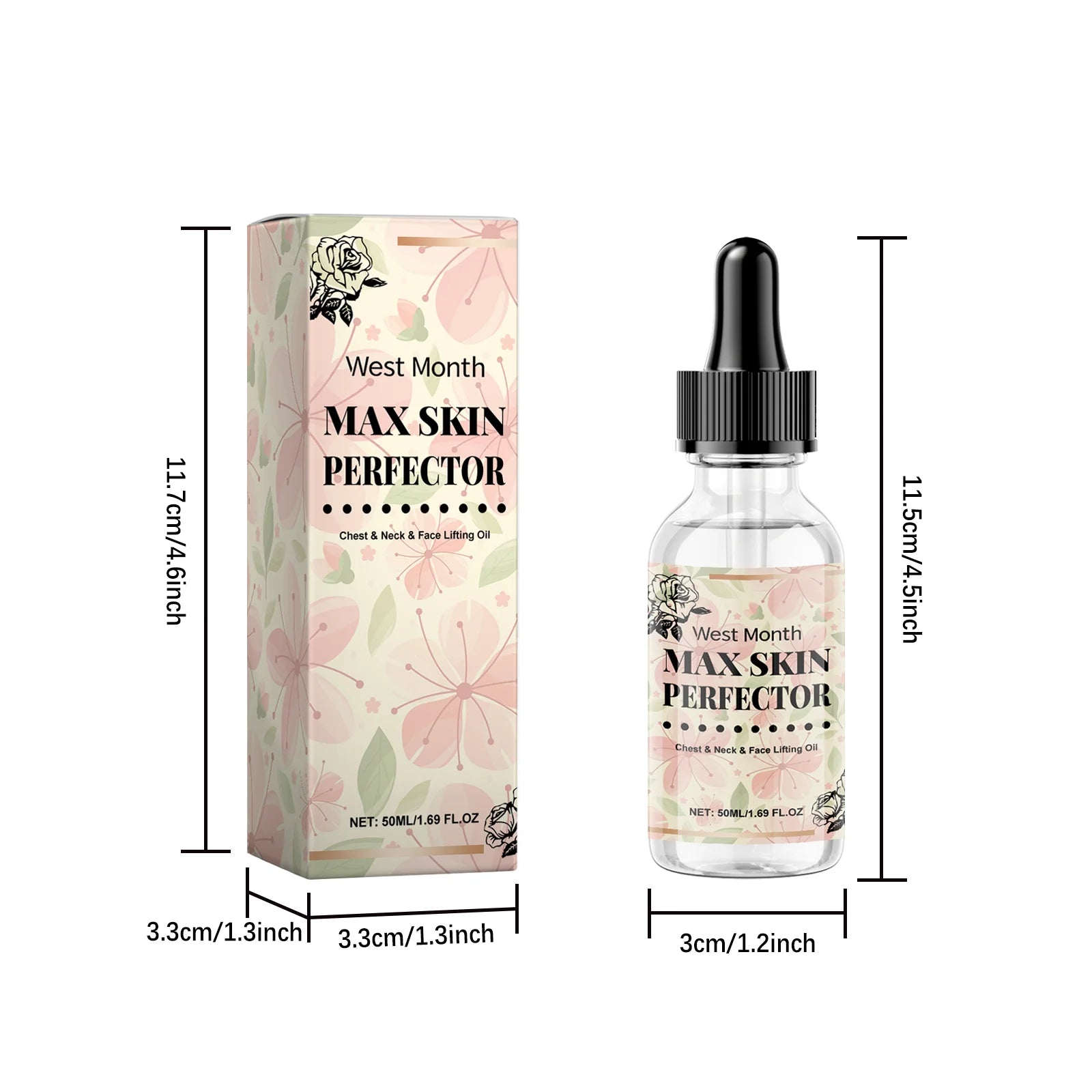 Chest Neck Face Lifting Oil Efficient Nourishment Deeply Nourish the Skin Moisturizing Oil Boost Radiance Winter Skincare