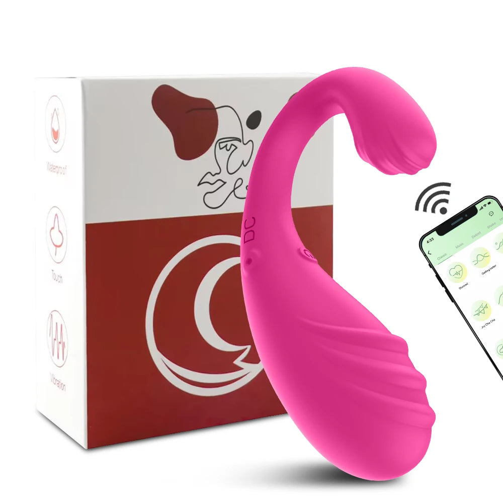 APP Controlled Vaginal Double Vibrators G-Spot Anal Vibrating Egg Massager Wearable Stimulator Adult Sexo Toys for Women Couples