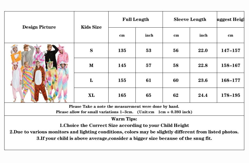Animal Onesies Kigurumi Unicorn Pajamas Set Women Winter Overall Flannel Cartoon Cosplay Sleepwear Jumpsuit Men Homewear Pijama
