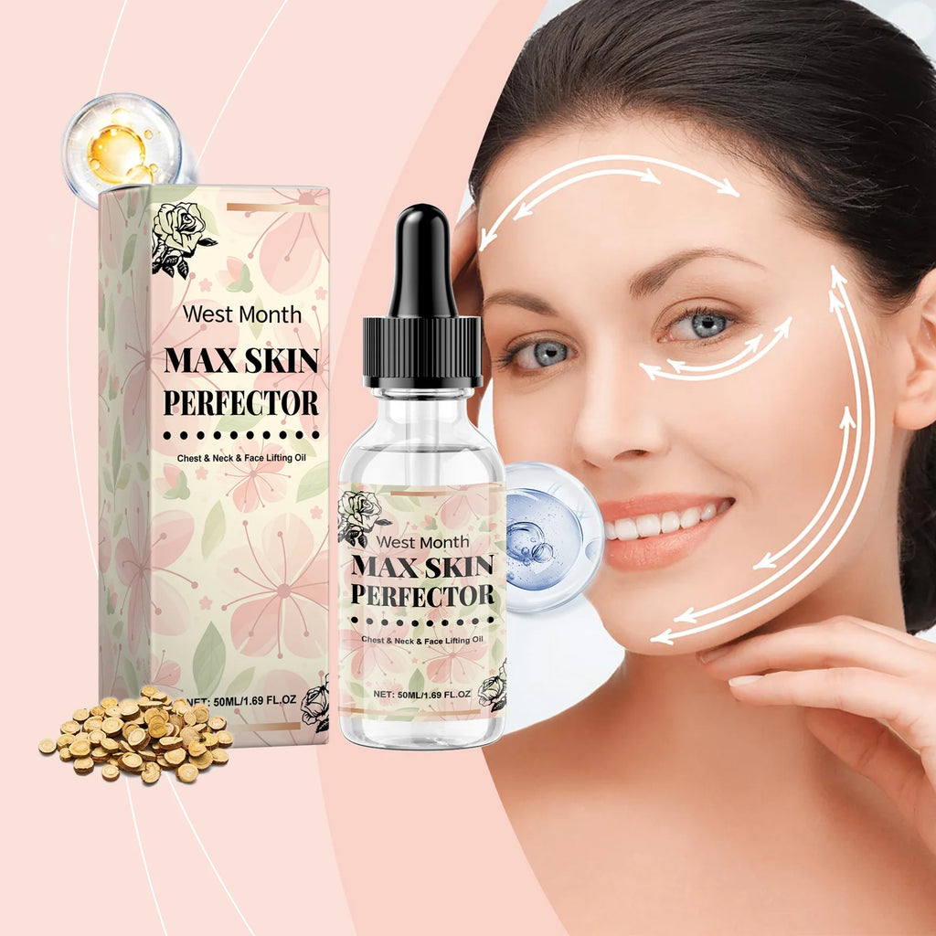 Chest Neck Face Lifting Oil Efficient Nourishment Deeply Nourish the Skin Moisturizing Oil Boost Radiance Winter Skincare
