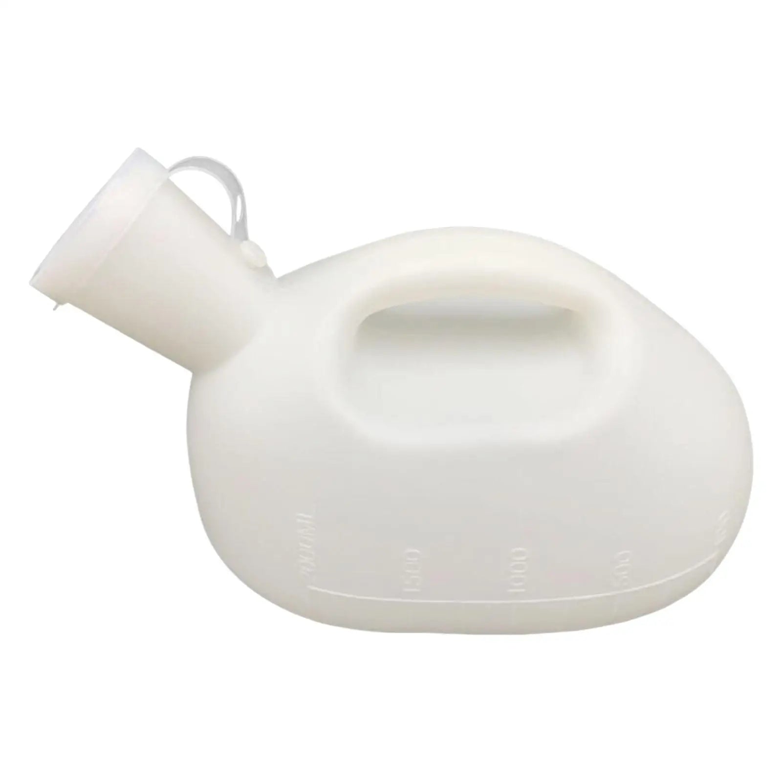 Plastic Urinals for Men Spill Proof Reusable Mens Potty for Incontinence Seniors Elderly Travel Car Driving Camping