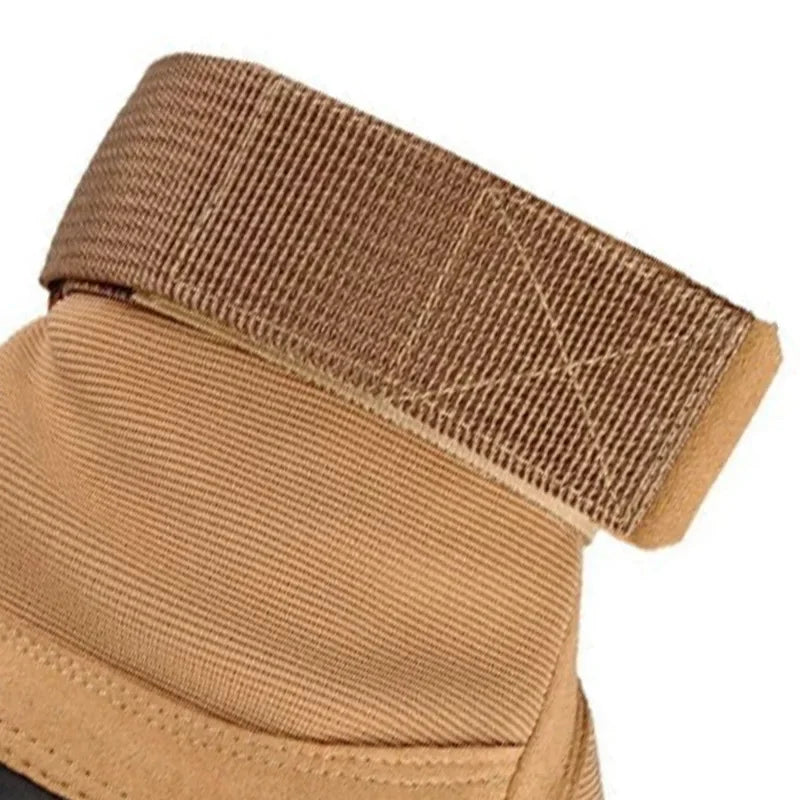 Tactical Hard Knuckle Half finger Gloves Men's Combat Hunting Shooting Paintball Duty - Fingerless