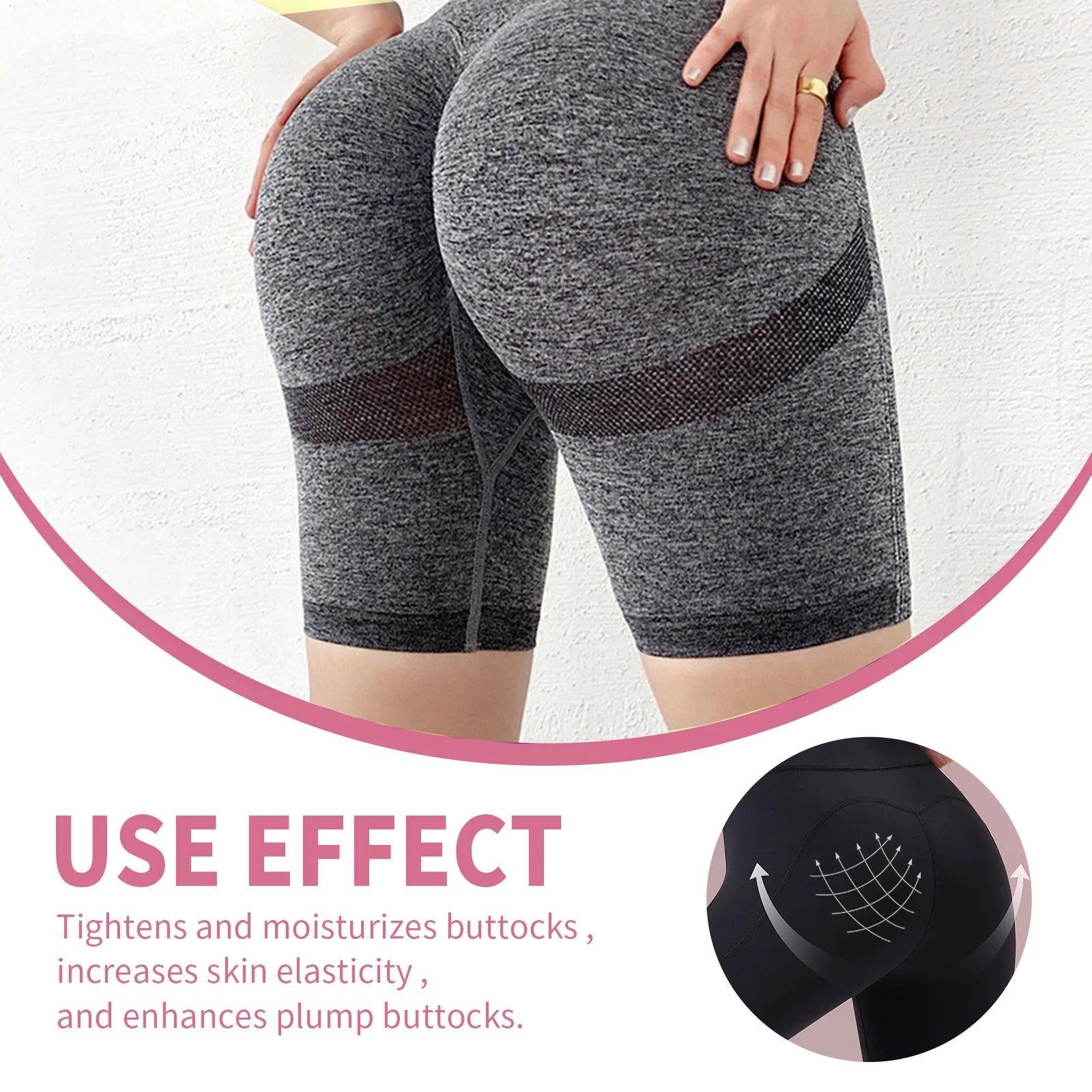 Butt Enhancement Cream Lifting Firming Buttock Elasticity Sculpt Plump Prevent Sagging Hip Lift Tightening Up Massage Cream 120g