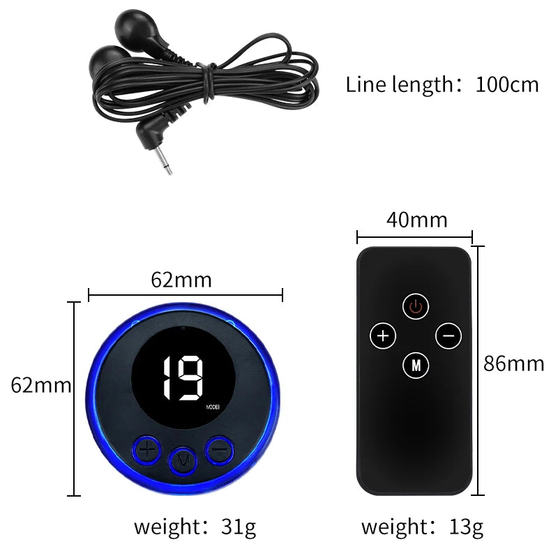 Taser Electro Stimulation Massage Masturbation Pulse Anal Butt Plug Penis Ring Nipple Sucker Clamp Massage Gloves/Pad E-stim Toy