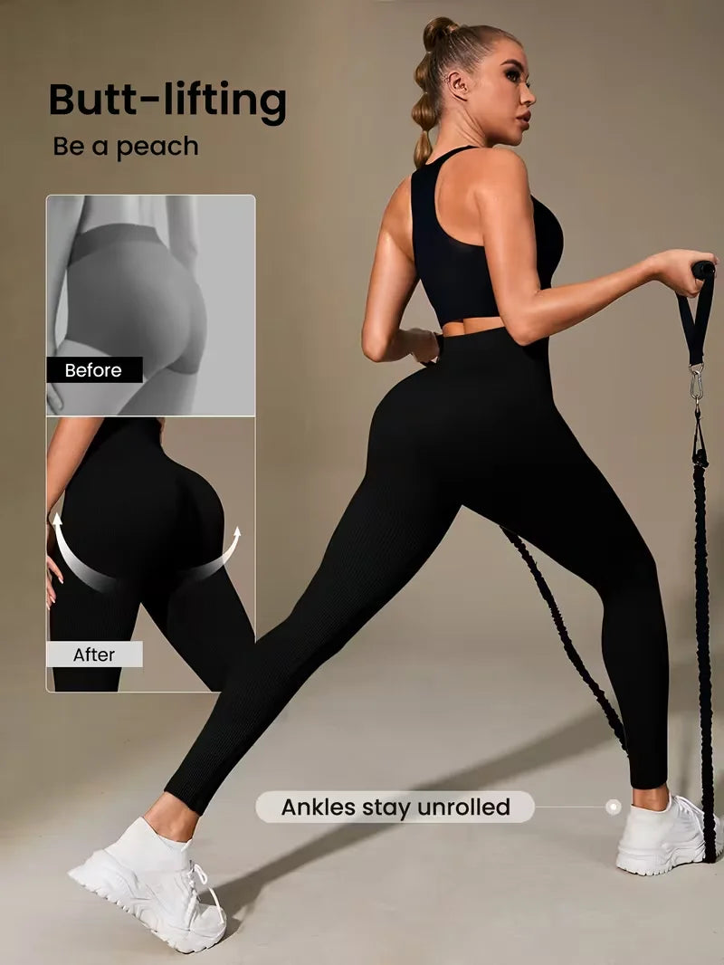 High waist, abdomen and hip lifting yoga, quick-drying exercise tights, which have the functions of abdomen and hip lifting