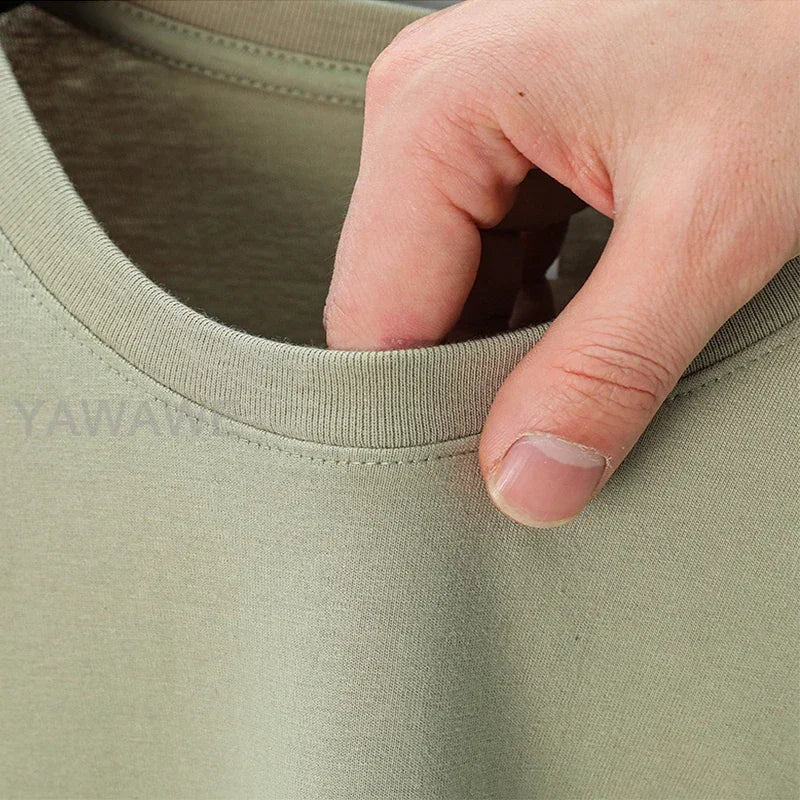 DIY Print Men Tshirt Your Photo Or Logo Here Cotton Comfortable Teeshirt Summer Top Perfect Gift customized t-shirt man 4XL 5XL