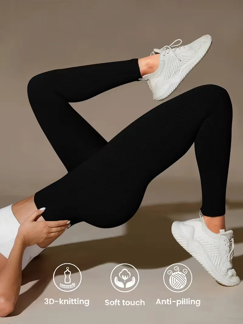High waist, abdomen and hip lifting yoga, quick-drying exercise tights, which have the functions of abdomen and hip lifting