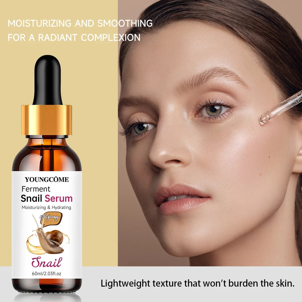 Snail Collagen Face Serum Facial Skin Care Anti-aging Wrinkle Moisturizing Whitening Firming Skin Essence Shrink Pores Korean