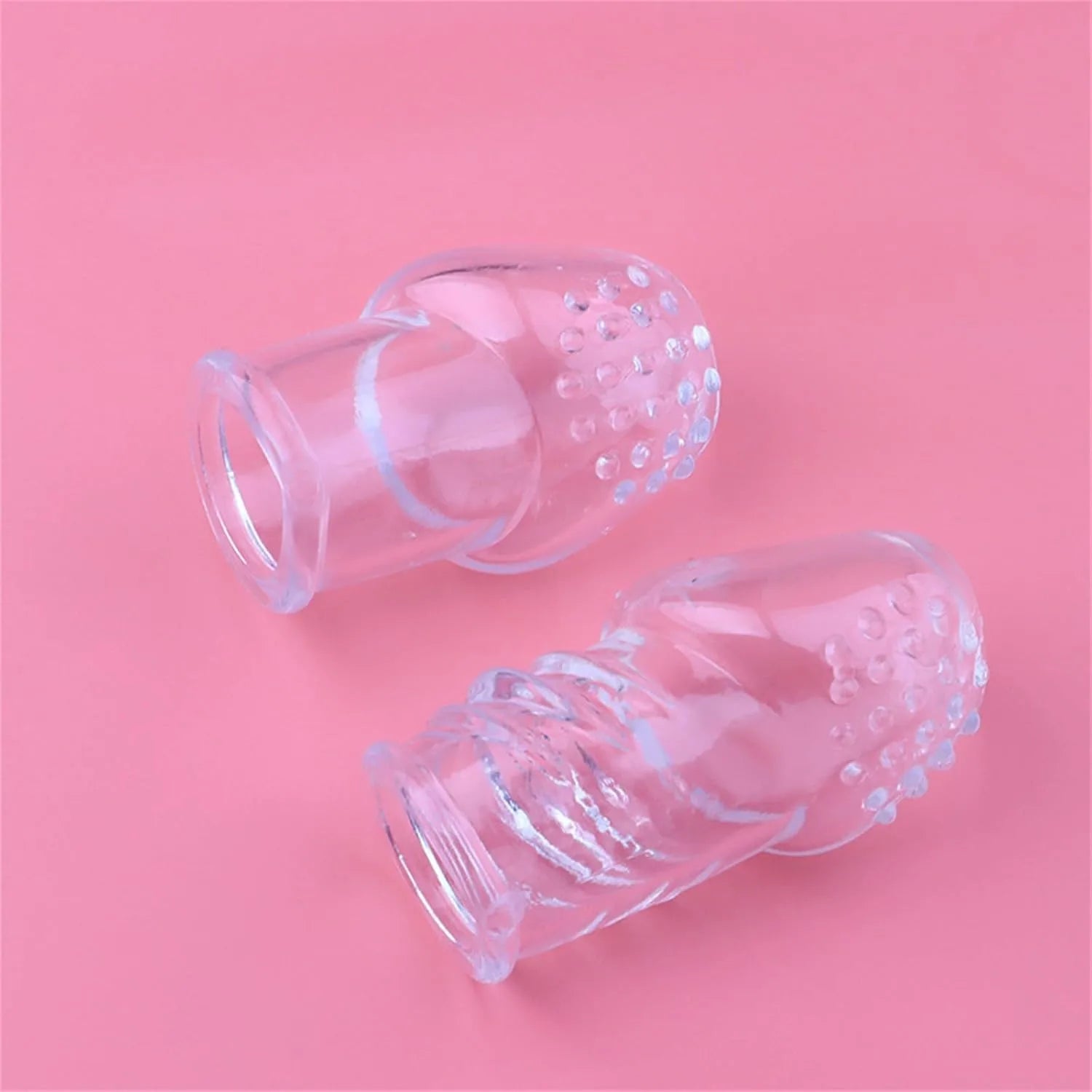 Threaded Penis Ring Transparent Extended Penis Condom Bdsm Cock Extension Rings Enlarger Ejaculation Delay Erotic Toy in Couple