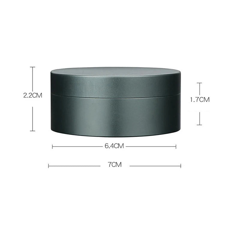 New Mini Waterproof Aluminum Alloy Sealing Bottle Outdoor EDC Survival Pill Box Container Capsule Pill Bottle Tank Case