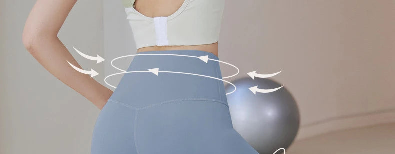 Woman Skinny Sexy Open Crotch Leggings Couple Outdoor Sport Crotchless Panties Booty Lifting Pants with Hidden Zipper Trousers