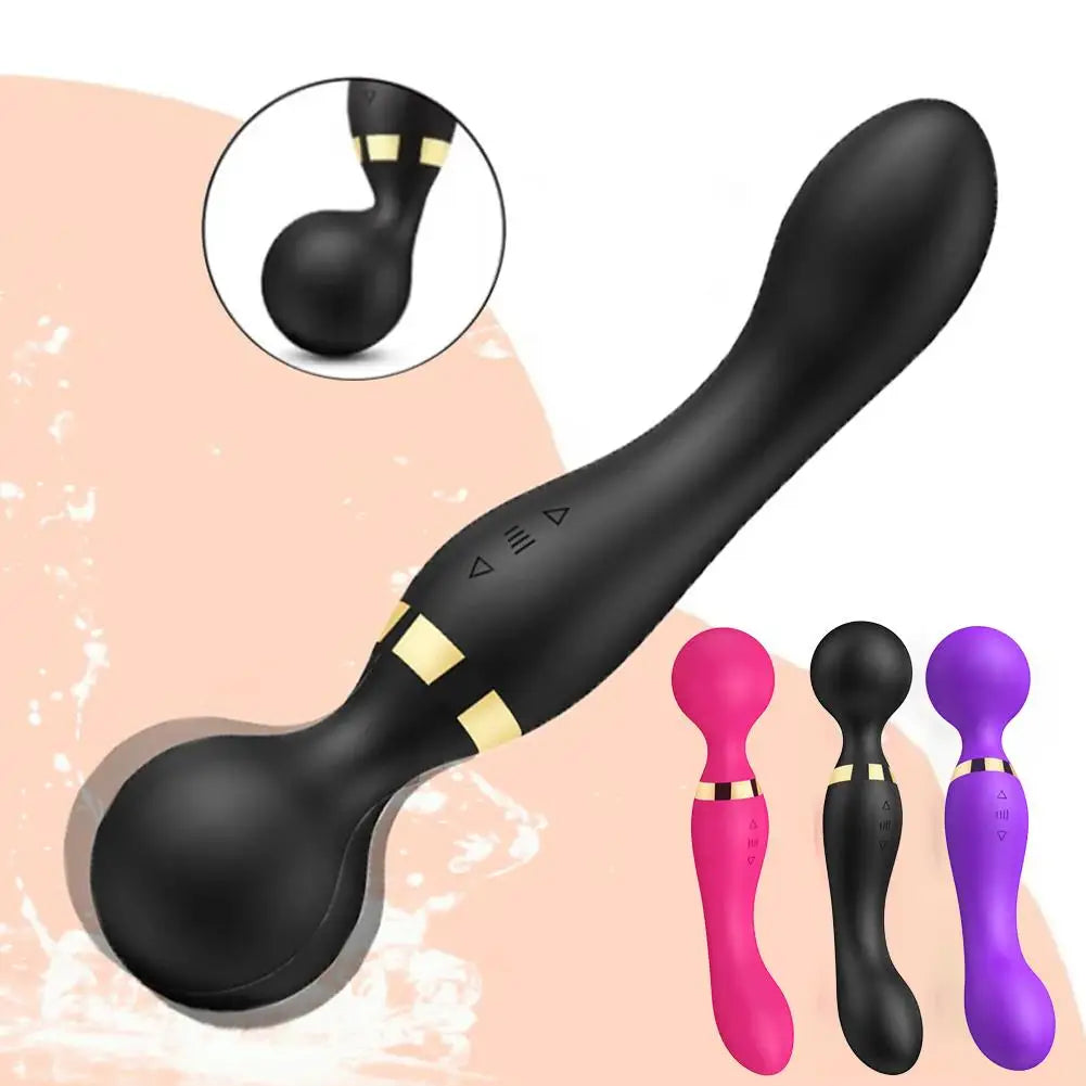Portable Mini Handheld Massager Waterproof Multi Mode Vibration Rechargeable Muscle Relief Health Care Device