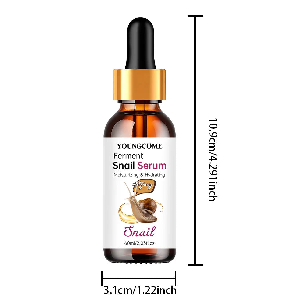Snail Collagen Face Serum Facial Skin Care Anti-aging Wrinkle Moisturizing Whitening Firming Skin Essence Shrink Pores Korean