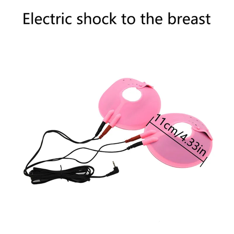 Taser Electro Stimulation Massage Masturbation Pulse Anal Butt Plug Penis Ring Nipple Sucker Clamp Massage Gloves/Pad E-stim Toy