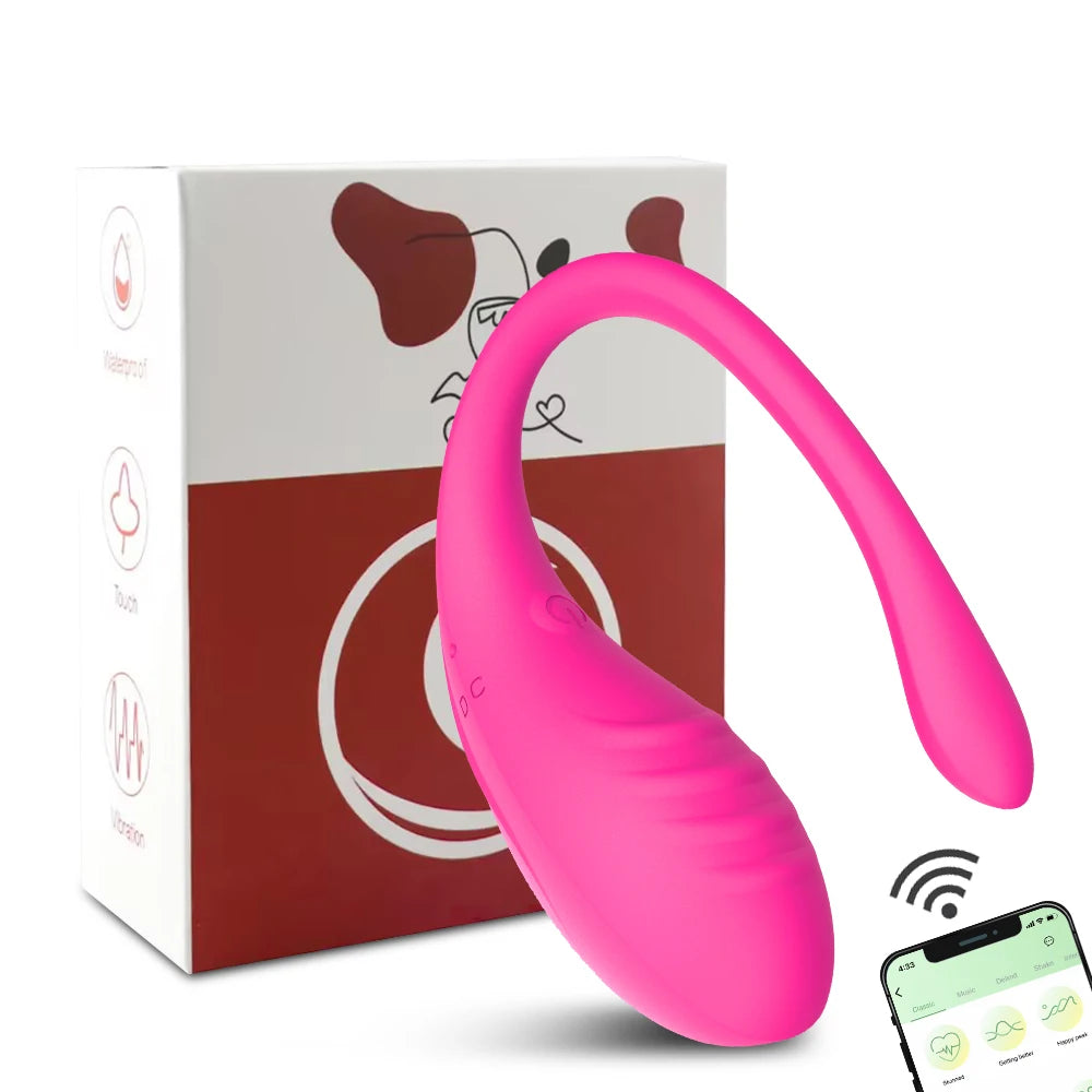 APP Controlled Vaginal Double Vibrators G-Spot Anal Vibrating Egg Massager Wearable Stimulator Adult Sexo Toys for Women Couples