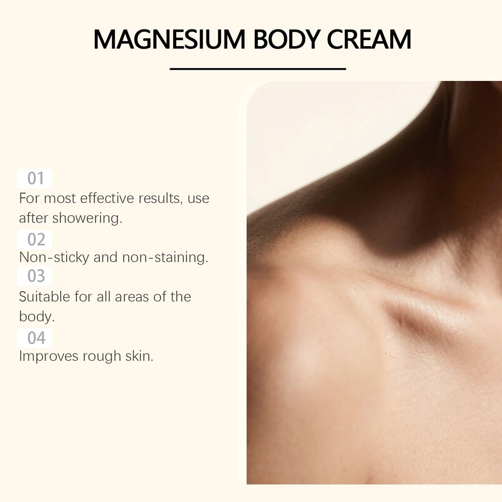 Muscle Soreness Relief Body Lotion Refreshing Nourishing Cream Relieve Tightness Discomfort Non-Greasy Daily Topical Body Cream