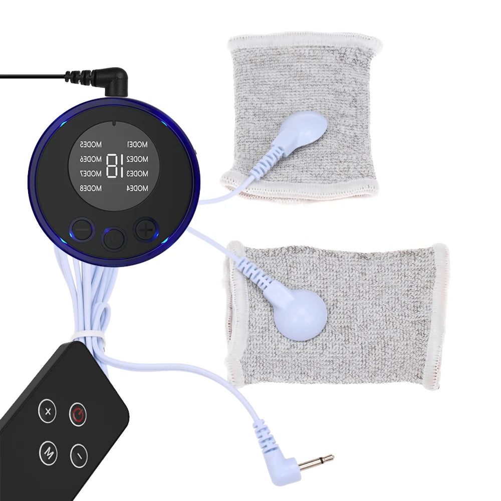 Taser Electro Stimulation Massage Masturbation Pulse Anal Butt Plug Penis Ring Nipple Sucker Clamp Massage Gloves/Pad E-stim Toy