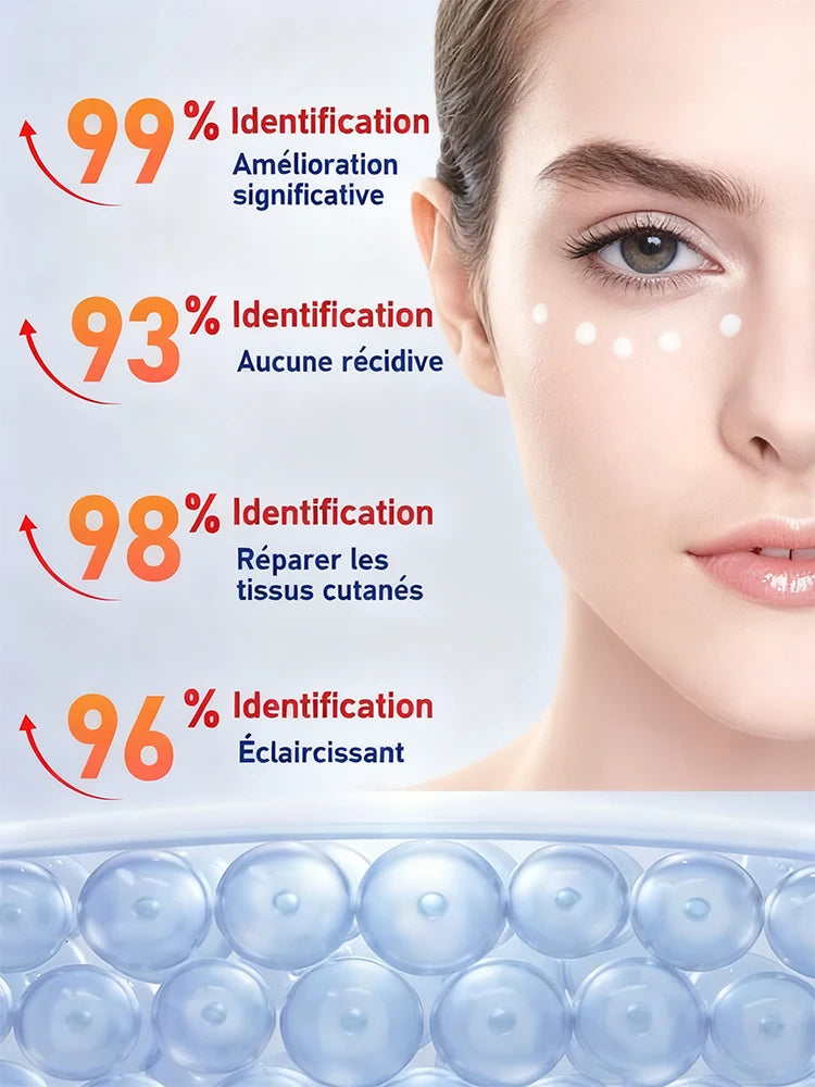 Perfect skin around the eyes, and your beauty is instantly enhanced!