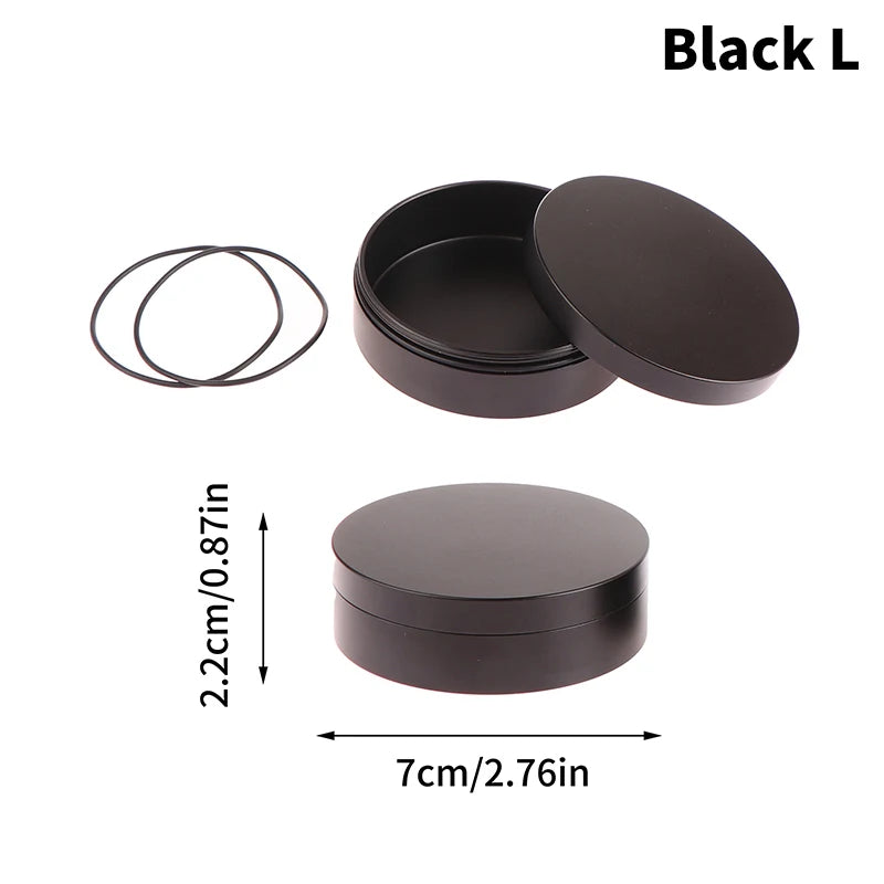 New Mini Waterproof Aluminum Alloy Sealing Bottle Outdoor EDC Survival Pill Box Container Capsule Pill Bottle Tank Case
