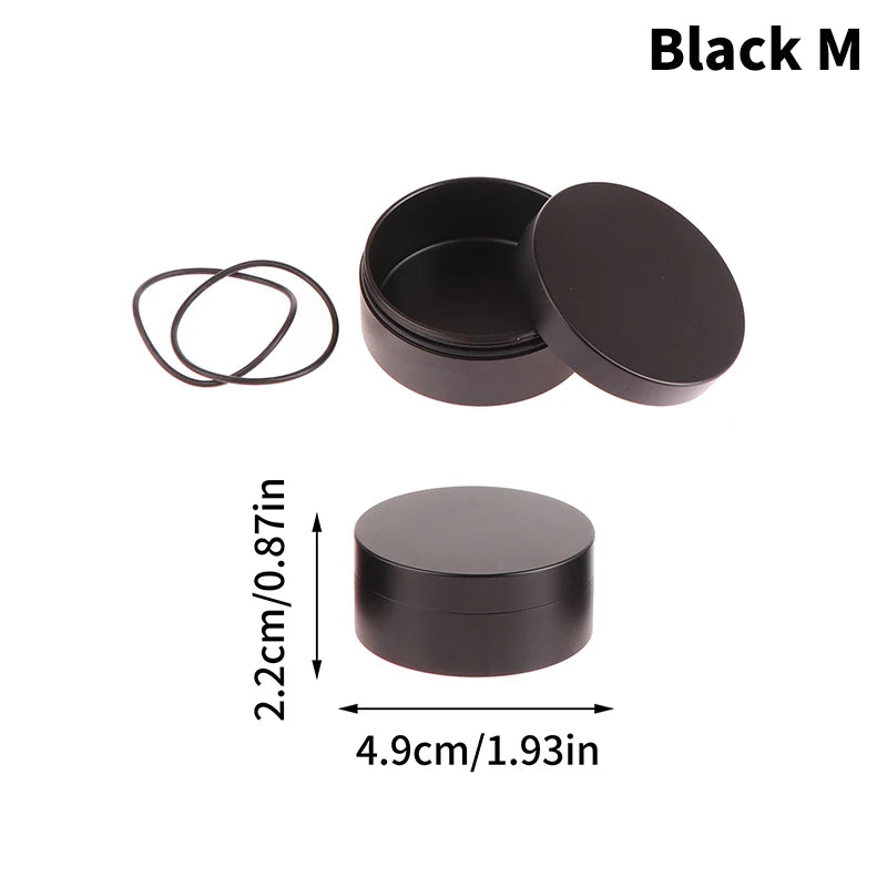 New Mini Waterproof Aluminum Alloy Sealing Bottle Outdoor EDC Survival Pill Box Container Capsule Pill Bottle Tank Case