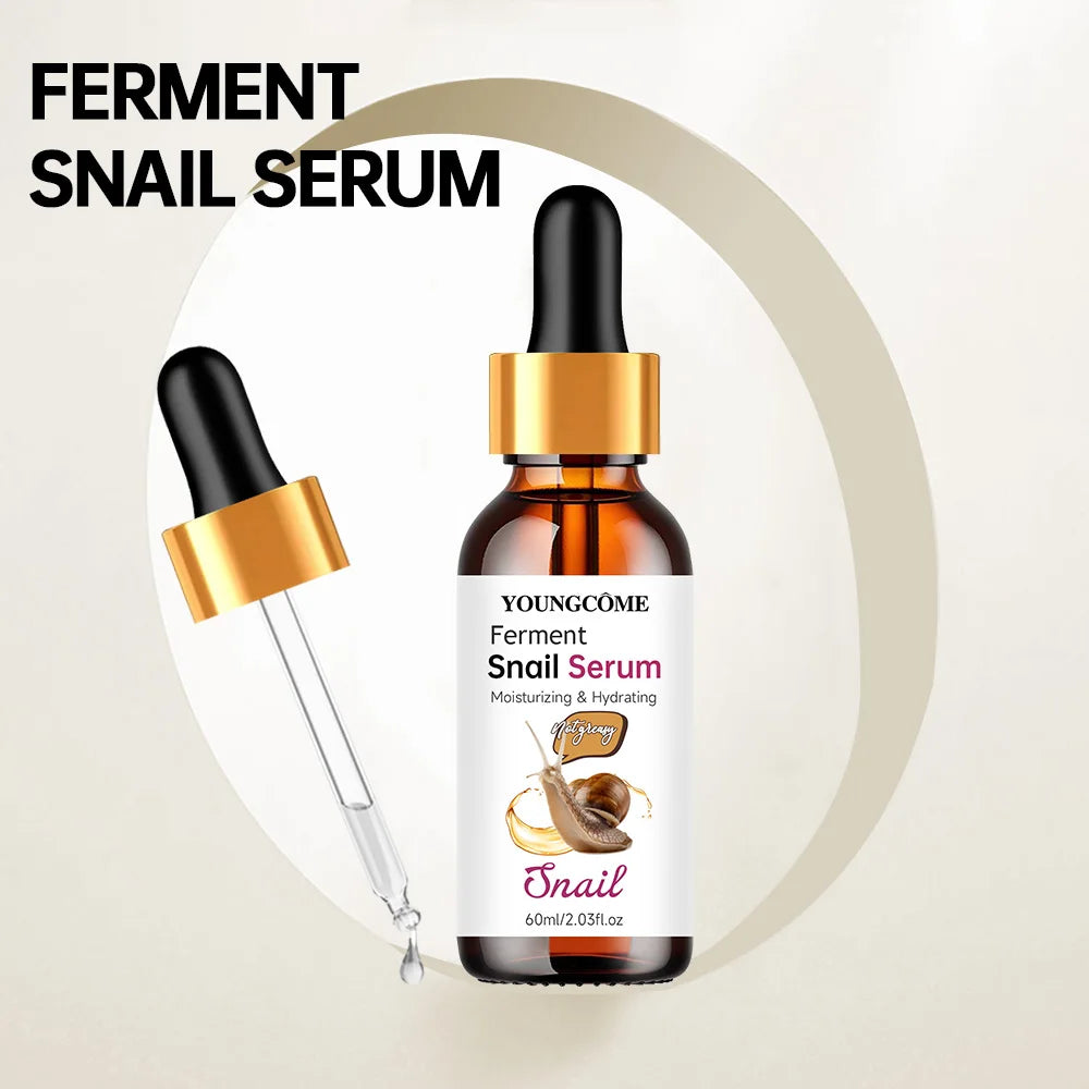 Snail Collagen Face Serum Facial Skin Care Anti-aging Wrinkle Moisturizing Whitening Firming Skin Essence Shrink Pores Korean