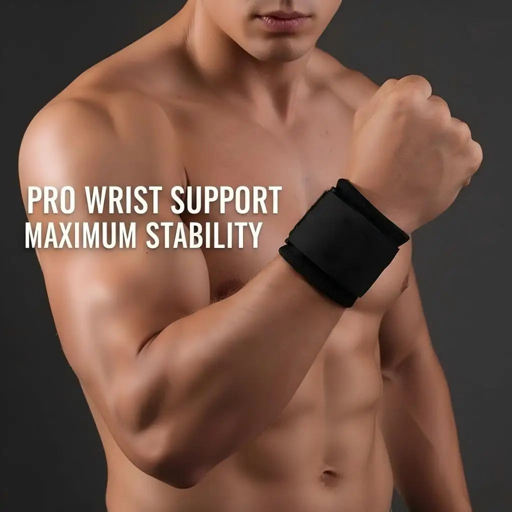 1PC Lightweight Adjustable Wrist Support Brace for Weightlifting Squat Kettlebell Outdoor Cycling - Protective Fitness Wristband