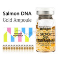 Korea Stayve 8ml Face Natural Salmon DNA Gold Ampoule Booster Serum Kit Whitening Moisturizing Rejuvenation SkinCare