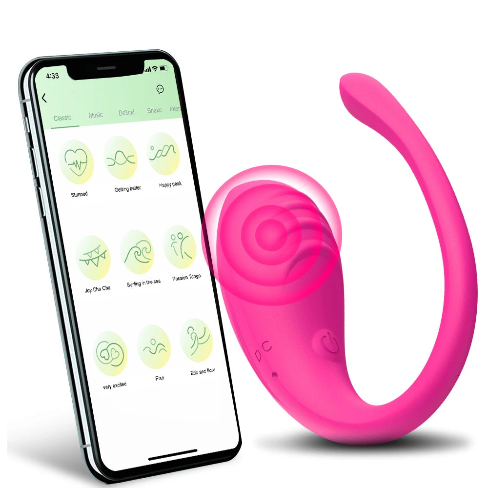 APP Controlled Vaginal Double Vibrators G-Spot Anal Vibrating Egg Massager Wearable Stimulator Adult Sexo Toys for Women Couples