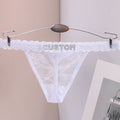 Custom Name Thong G-String Bikini Underwear Very Sexy Personalized Lingerie for Women Hot Wife Customized Letters Sexy Panties