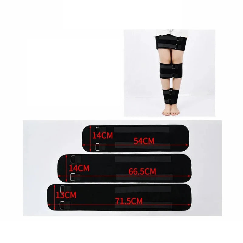 3pcs/set Legs Posture Corrector Multi-functional Bow-legged Correction Bandage Belt Correction Belt For O- Type Legs X-type Legs