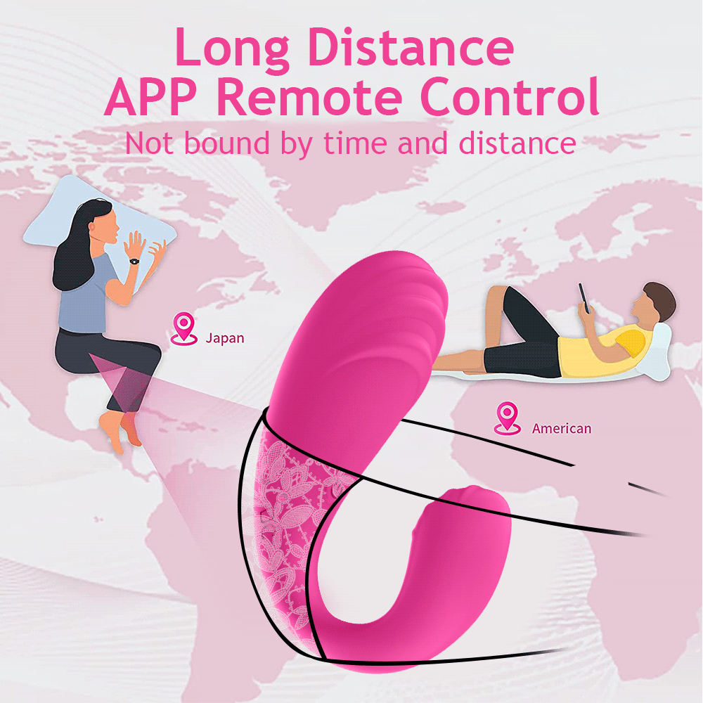 APP Controlled Vaginal Double Vibrators G-Spot Anal Vibrating Egg Massager Wearable Stimulator Adult Sexo Toys for Women Couples